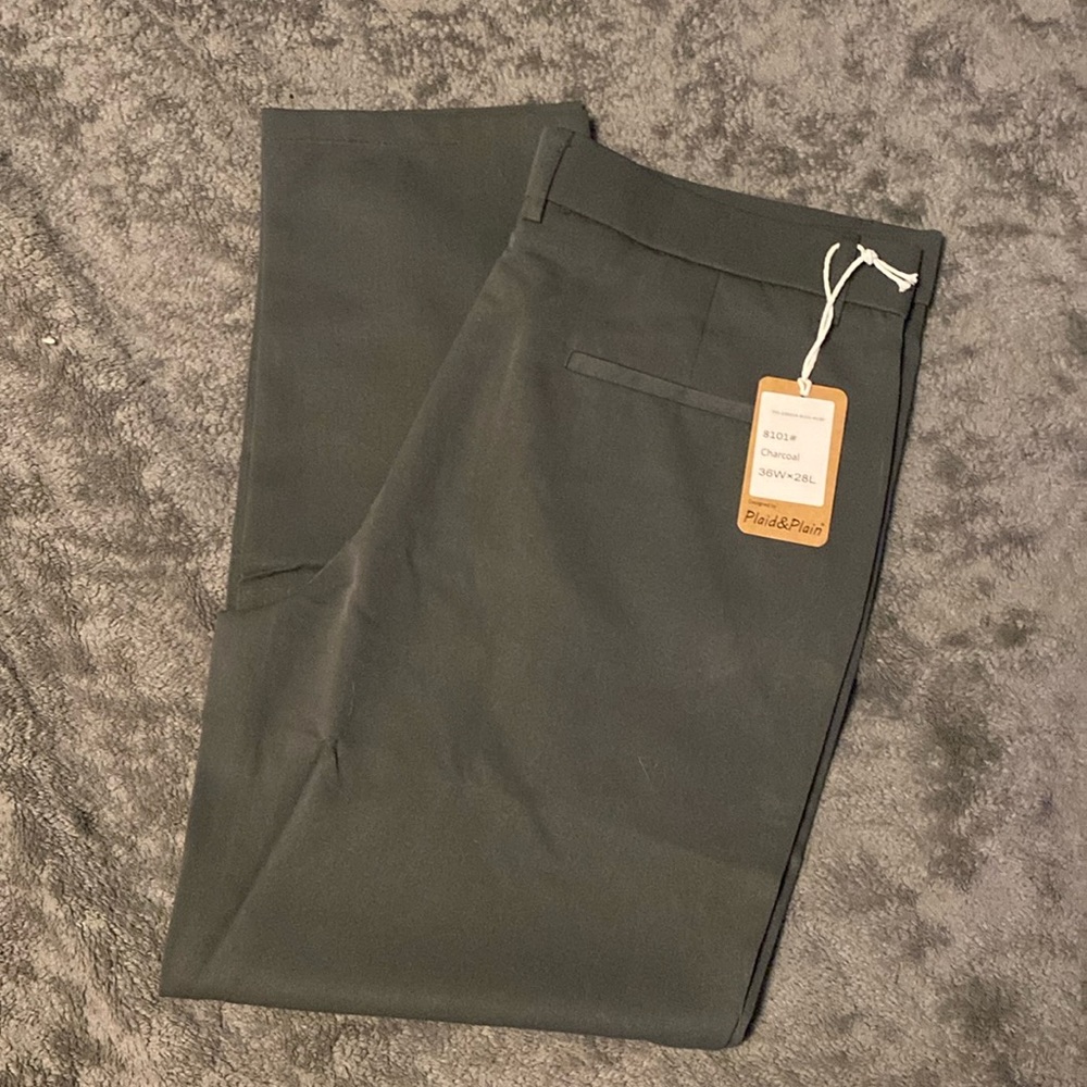Men’s Charcoal Slacks